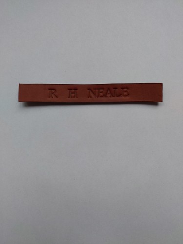 Usaaf leather name tag for - leather,