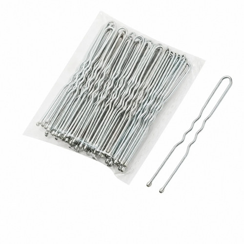 Waved hair pins - waved,