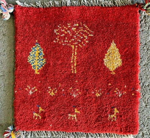 Beautiful gabbeh rug - gabbeh, hand