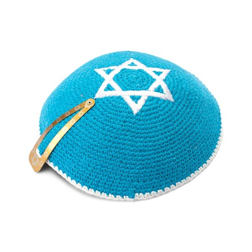 Kippah cotton embroidery - kippah,