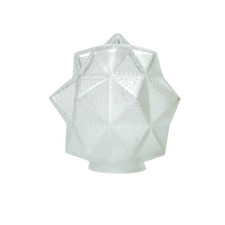Clear Art Deco Star Light