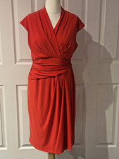 Ronni Nicole Faux Wrap Dress - Red - Size 14 - NWOT