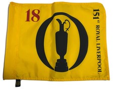 151st Open Golf Flag - Official Merchandise - July 2023 Hoyland Royal Liverpool