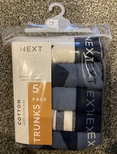 Brand New Next Pack of 5 Boys