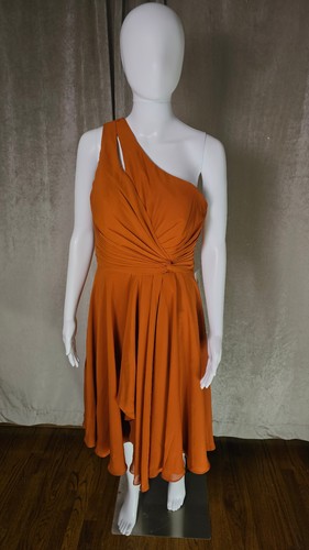 Burnt orange one - orange, shoulder