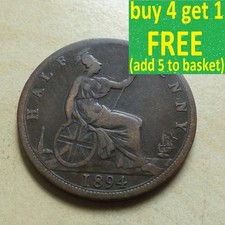 Queen Victoria Half-Penny