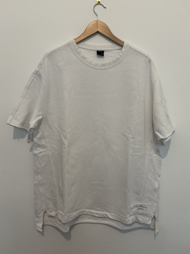 Bershka white logo crew - crew, neck