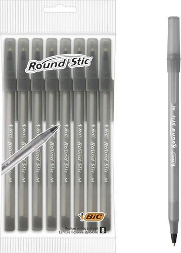 Bic round stic black - stic, ink