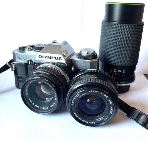 Olympus om20 35mm film slr - olympus,