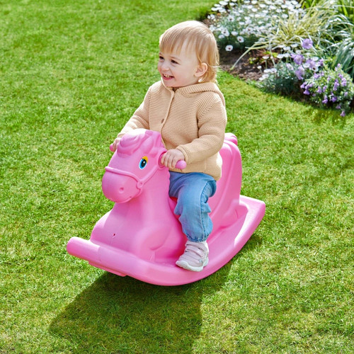 Rocking horse toddler - rocking, on