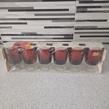 Set Of Six Vintage Luminarc