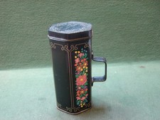 Vintage 1985 Hexagonal St Michael Marks & Spencer Talcum Powder Tin Talc Shaker
