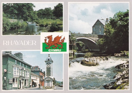Postcard rhayader 3 - postcard,