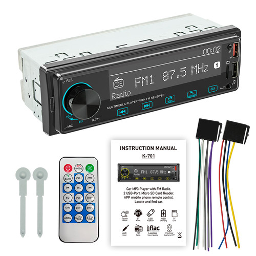 Radio car stereo - head, unit