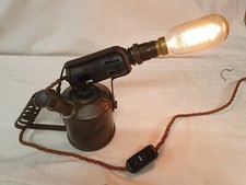 Vintage antique lamp blow