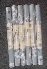 Laura Ashley Iona Slate Grey Wallpaper -  (slightly Imperfect) PRICE PER ROLL!