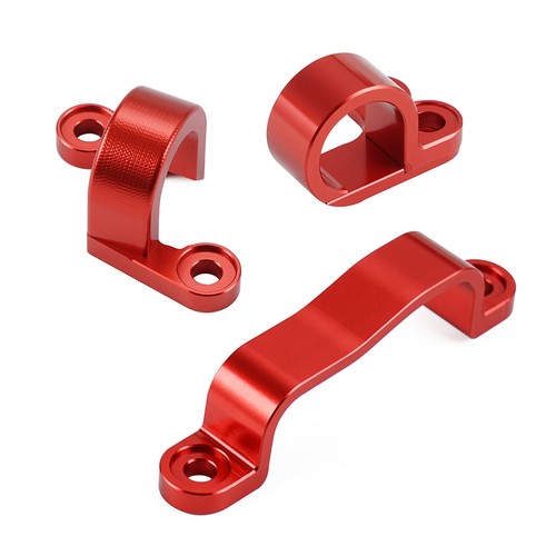 Rear brake line cable clamps - brake,