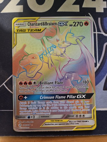Charizard braixen gx - braixen,