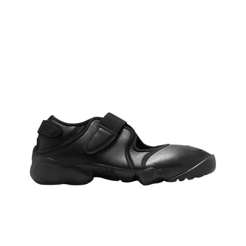 Nike air rift leather - leather, black