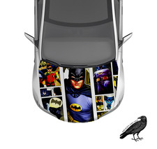 Batman '66 Comic Hood Wrap