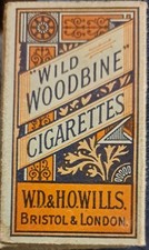 WILD WOODBINE CIGARETTE CARD