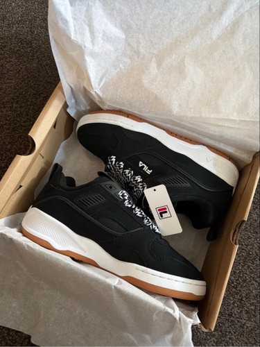 Fila corda laces black - fila, black/white