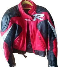 Motorcycling Steve Hislop #2 Signed- Frank Thomas Extreme Sport Vintage Leather 