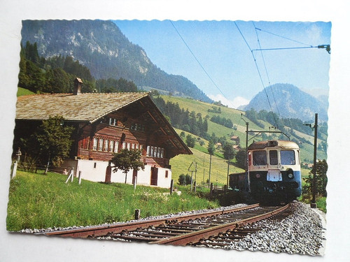 Postcard oberwill switzerland - postcard,
