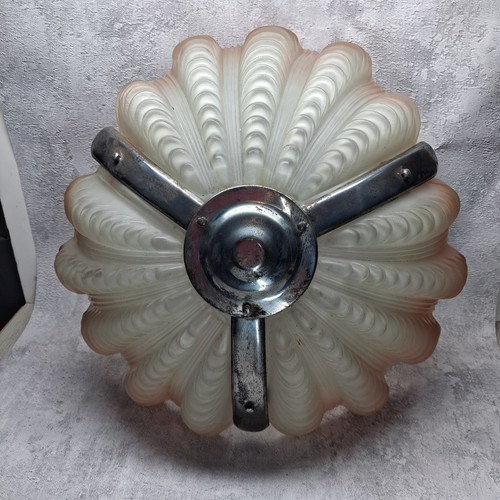 Art deco clam - art, ceiling