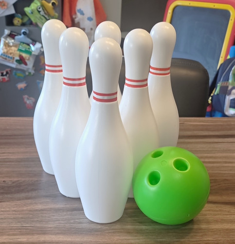 Plastic toy bowling - plastic, set,