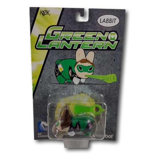 Kid robot comics green - robot, dc