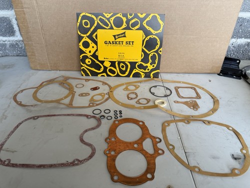 Original bsa a50 engine gasket - engine,