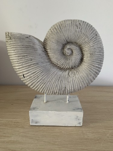 Decorative seashell sculpture - seashell,