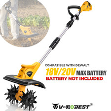 Cordless Cultivator Rotavator Tiller For Dewalt 18v Battery Garden Tool