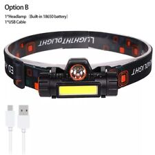 Waterproof COB Headlamp Night