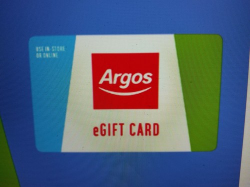 Argos online voucher - ,