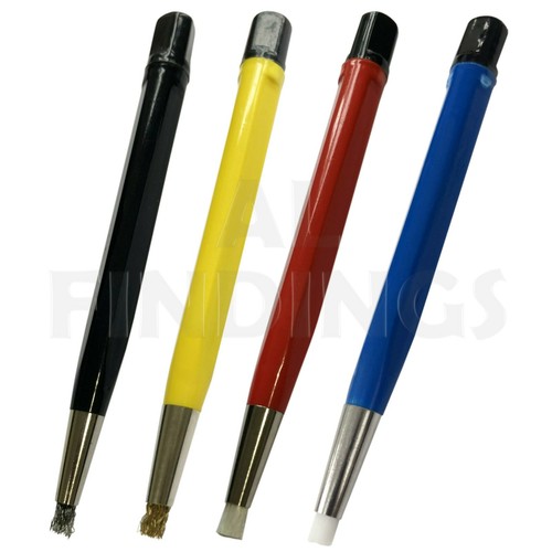 Set scratch brush brass - :,
