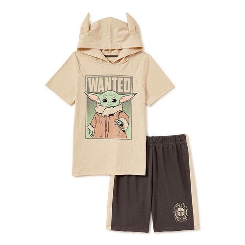 Boys baby yoda costume hoodie - baby,