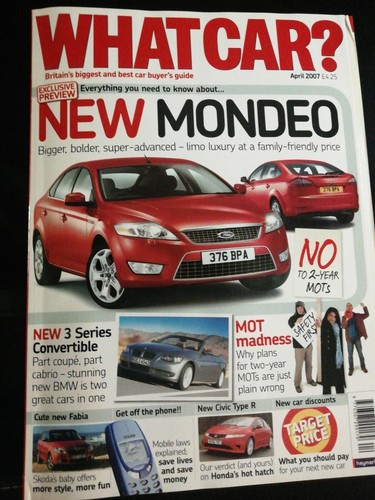 What car magazine - , april