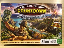 Volcano Island Countdown Board