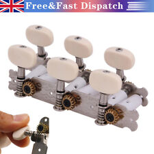 2 Set 6 Classical Acoustic Guitar Tuning Pegs Silver & Pearl Machine Heads Keys
