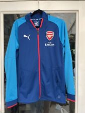 Puma sport Jacket for men  zip up  football club Arsenal Fly Emirate  size S