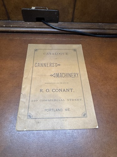 Antique catalogue canners - catalogue, canners'