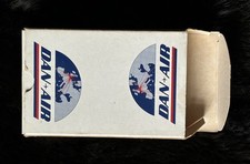 Dan Air Airline Playing Cards Box - BOX ONLY - (NO CARDS INSIDE) 