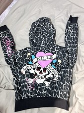 Ed Hardy Skull Print 2000s Y2K