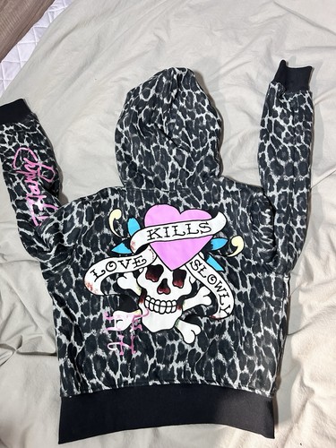 Hardy skull print 2000s - ed,