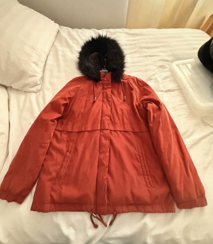Primark women orange parka - primark,
