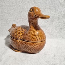 Duck Tureen Ceramic Duck Egg