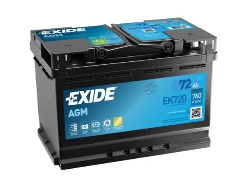 Exide ek720 start - ek720, agm