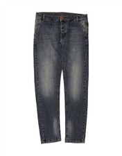 DESIGUAL Mens Slim Jeans W34 L31 Blue Cotton YN04